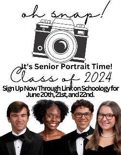 Sign Ups Now Available for Senior Portraits